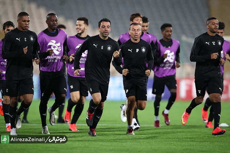 گزارش تصویری تمرین السد پیش از پیکار فردا مقابل پرسپولیس
