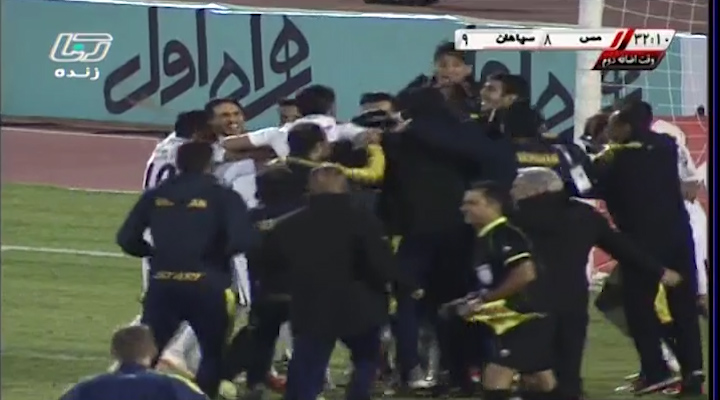 خلاصه بازی مس کرمان 0-0 سپاهان (پنالتی 8-9 / جام حذفی)