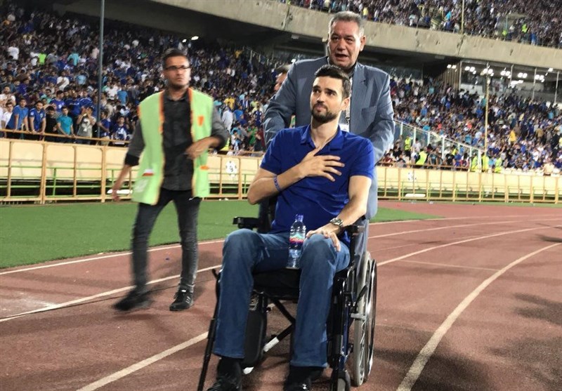 پادووانی با بدرقه مسئولان استقلال ایران را ترک کرد + عکس