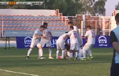 گل های بازی دوستانه امید ایران 3-1 امید سوریه