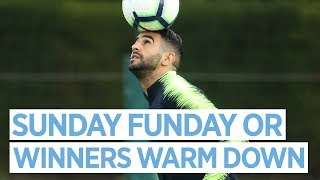 تمرین منچسترسیتی بعد از پیروزی مقابل برایتون