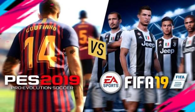 فوتبال 120: نگاهی به تفاوت های بازی Fifa19 و Pes19