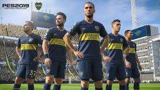 قرارداد همکاری بوکاجونیورز و ریورپلاته با Pes 19