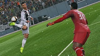 مجموعه حرکات و گل های بازی Pes 19