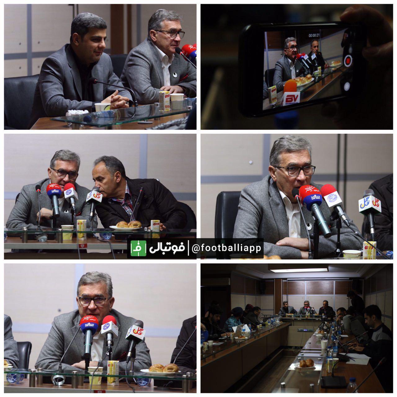 گزارش تصويري از كنفرانس مطبوعاتي برانكو ایوانکوویچ سرمربی پرسپولیس