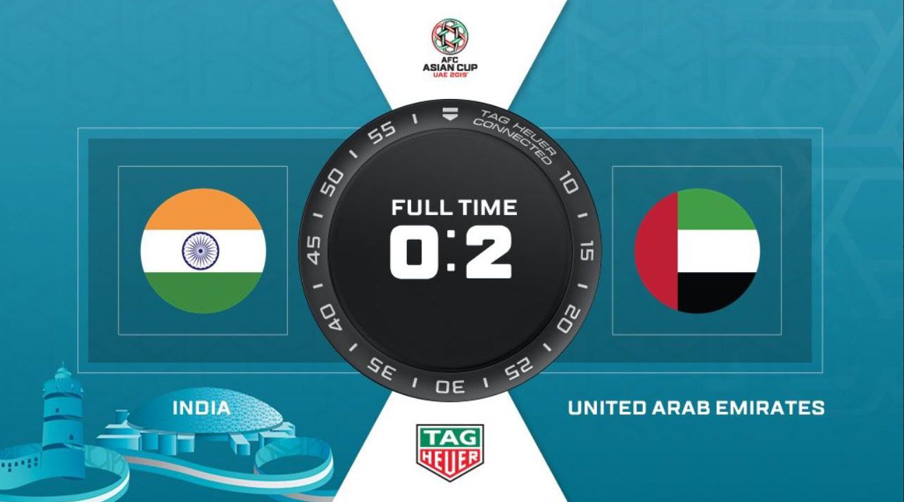 خلاصه هند 0-2 امارات