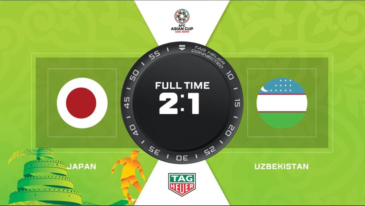 خلاصه بازی ژاپن 2-1 ازبکستان
