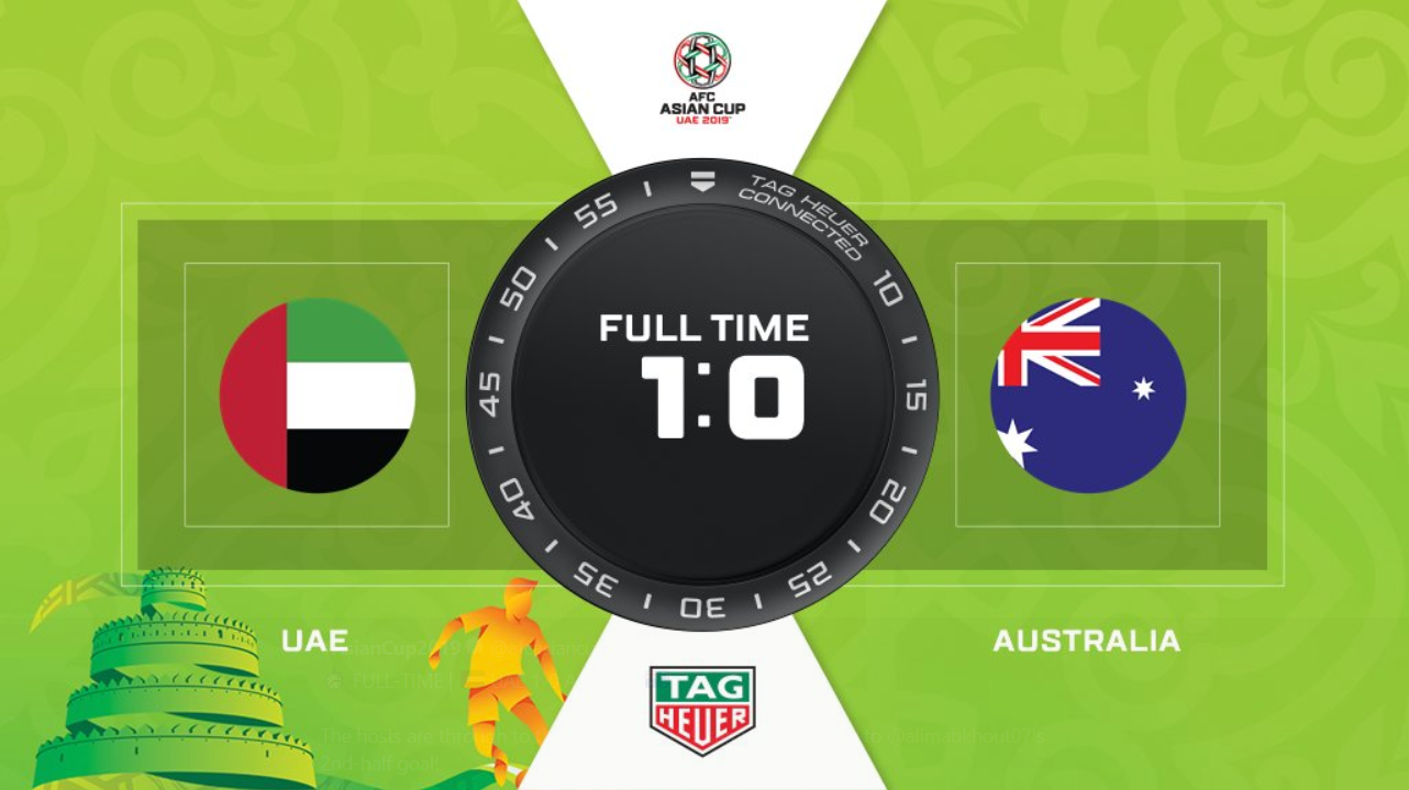 خلاصه بازی امارات 1-0 استرالیا