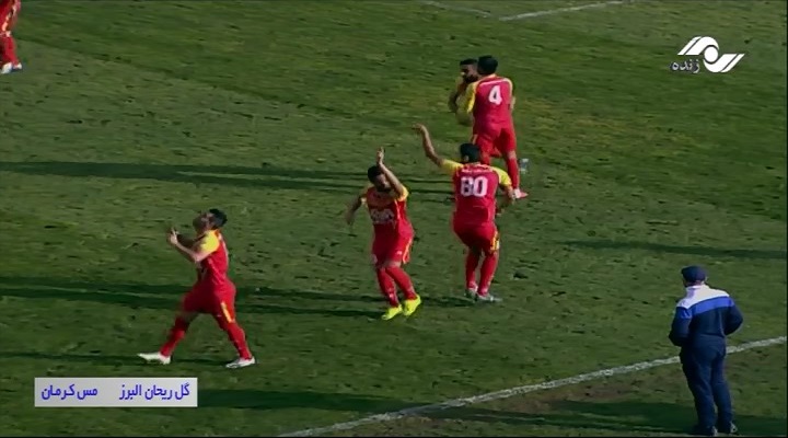 گل ریحان البرز 1-0 مس کرمان