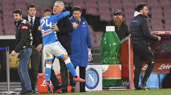 خلاصه بازی ناپولی 3-0 سمپدوریا