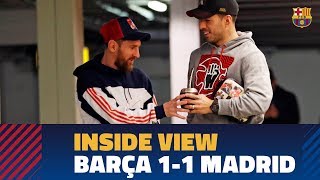 پشت صحنه بازی بارسلونا 1-1 رئال مادرید