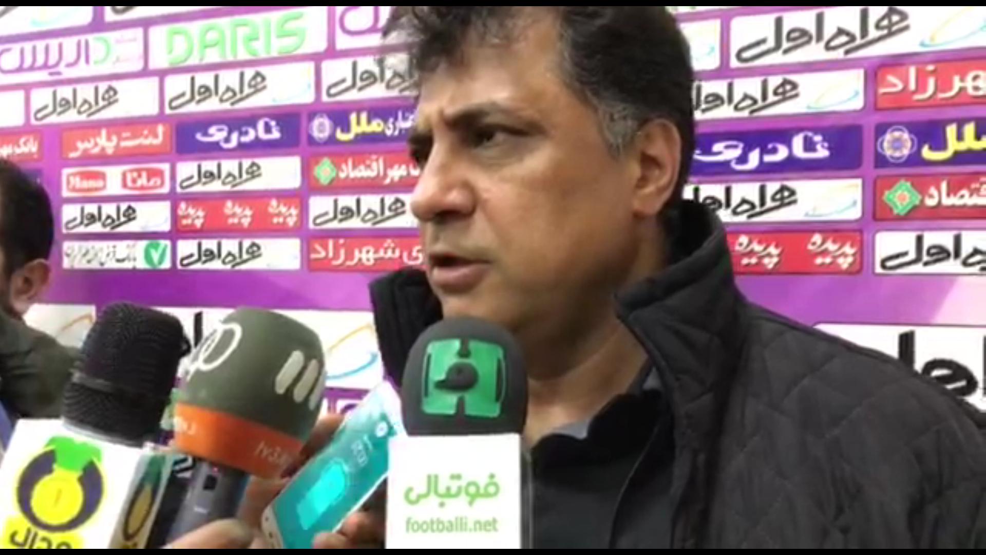 اختصاصی/ صحبت های محمد دایی و بهزاد غلامپور بعد از بازی سایپا - فولاد
