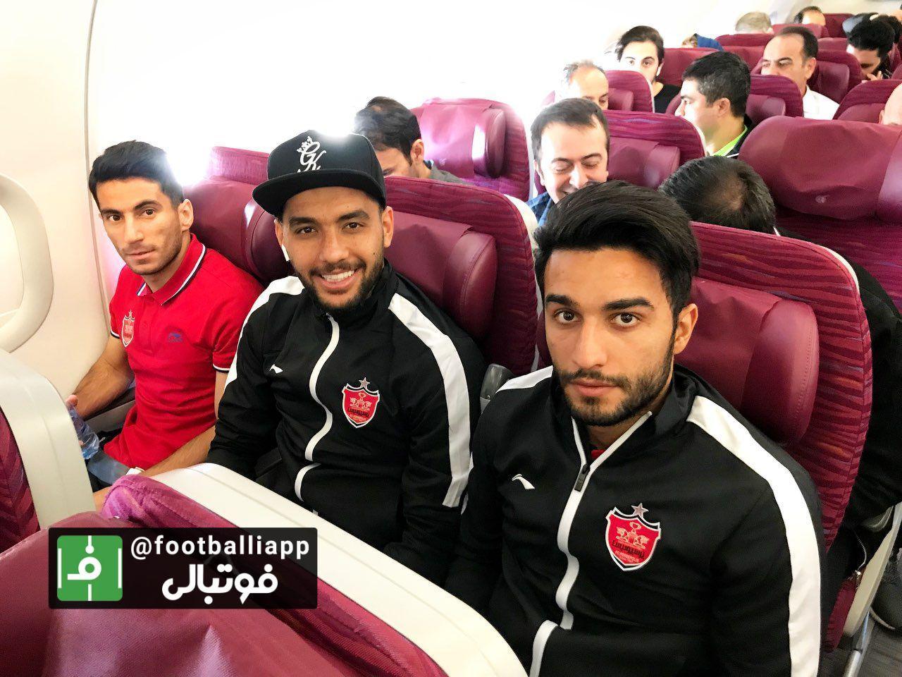 کاروان پرسپولیس برای دیدار مقابل السد در هفته دوم لیگ قهرمانان آسیا ایران را به مقصد دوحه ترک کرد.