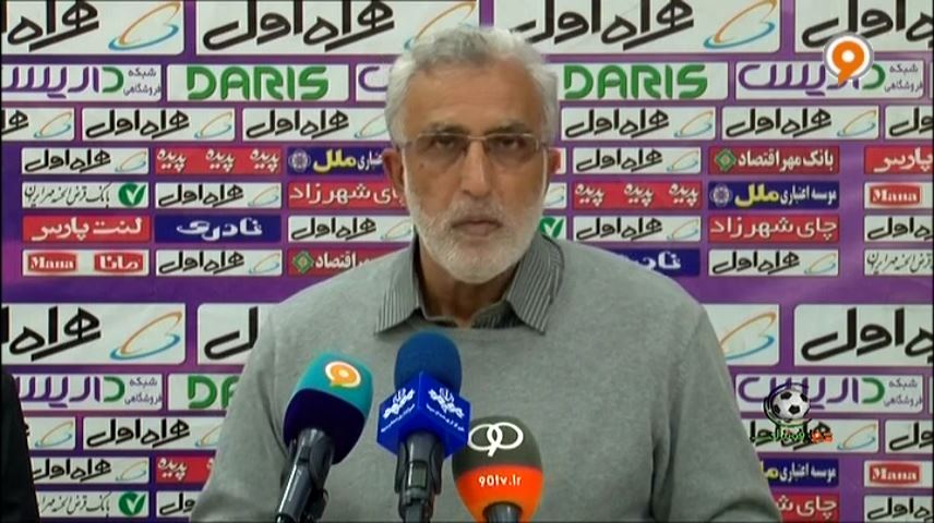 حواشی  بازی پیکان 1-1 نفت آبادان