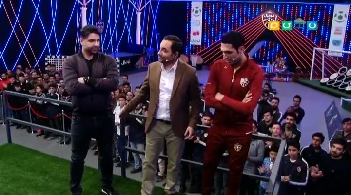 شوتبال: چالش دارت فوتبال سپهر حیدری و پروز قربانی