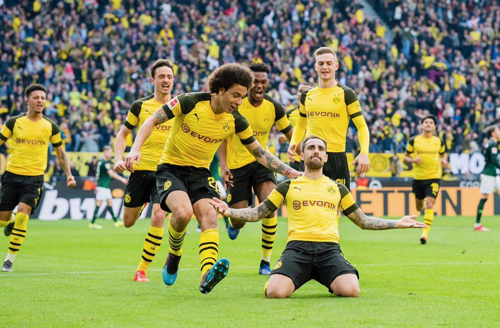 خلاصه بازی دورتموند 2-0 وولفسبورگ (دبل آلکاسر در دقیقه 90)