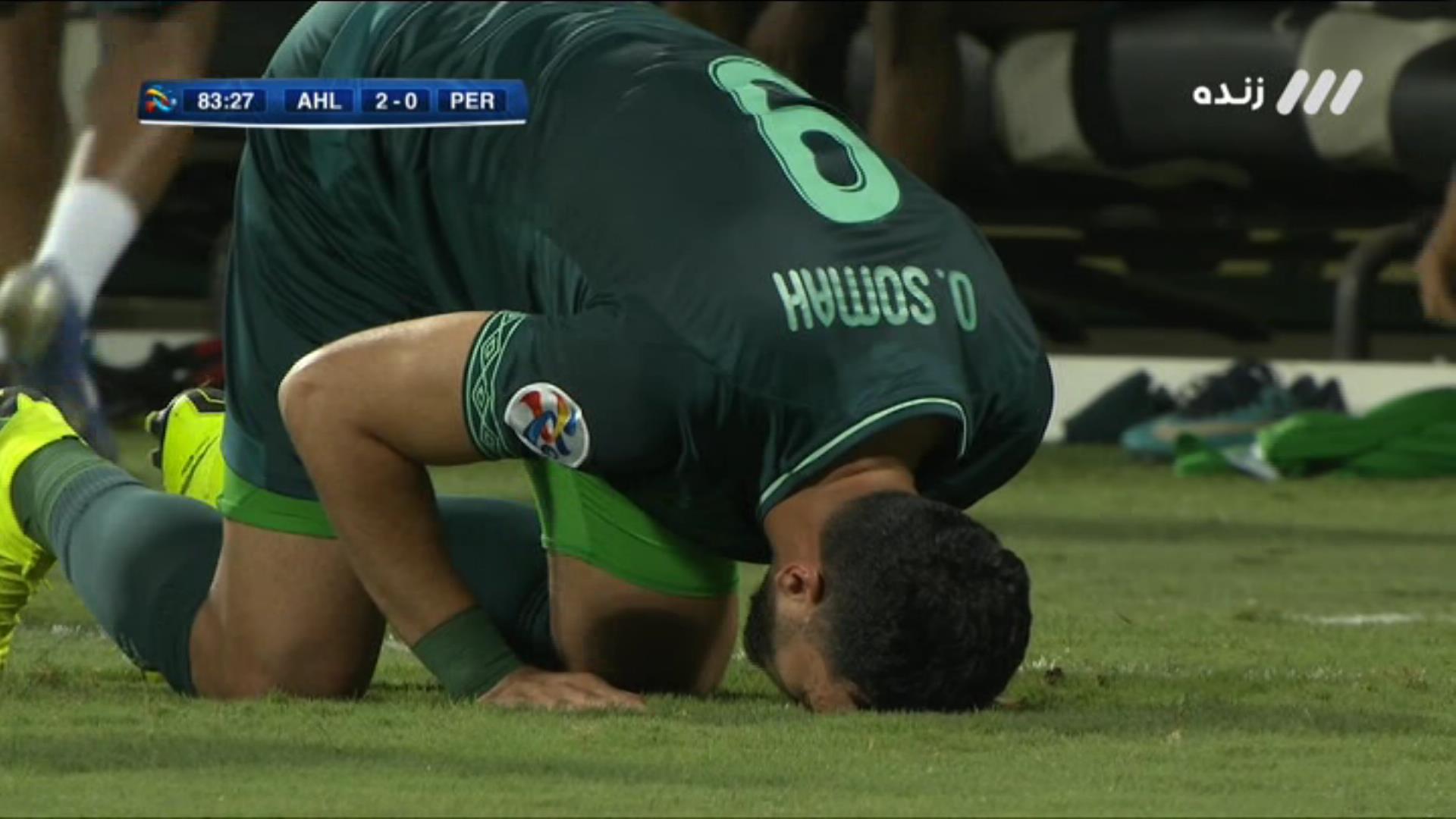 گل دوم الاهلی عربستان به پرسپولیس (سوپرگل عمرالسوما)