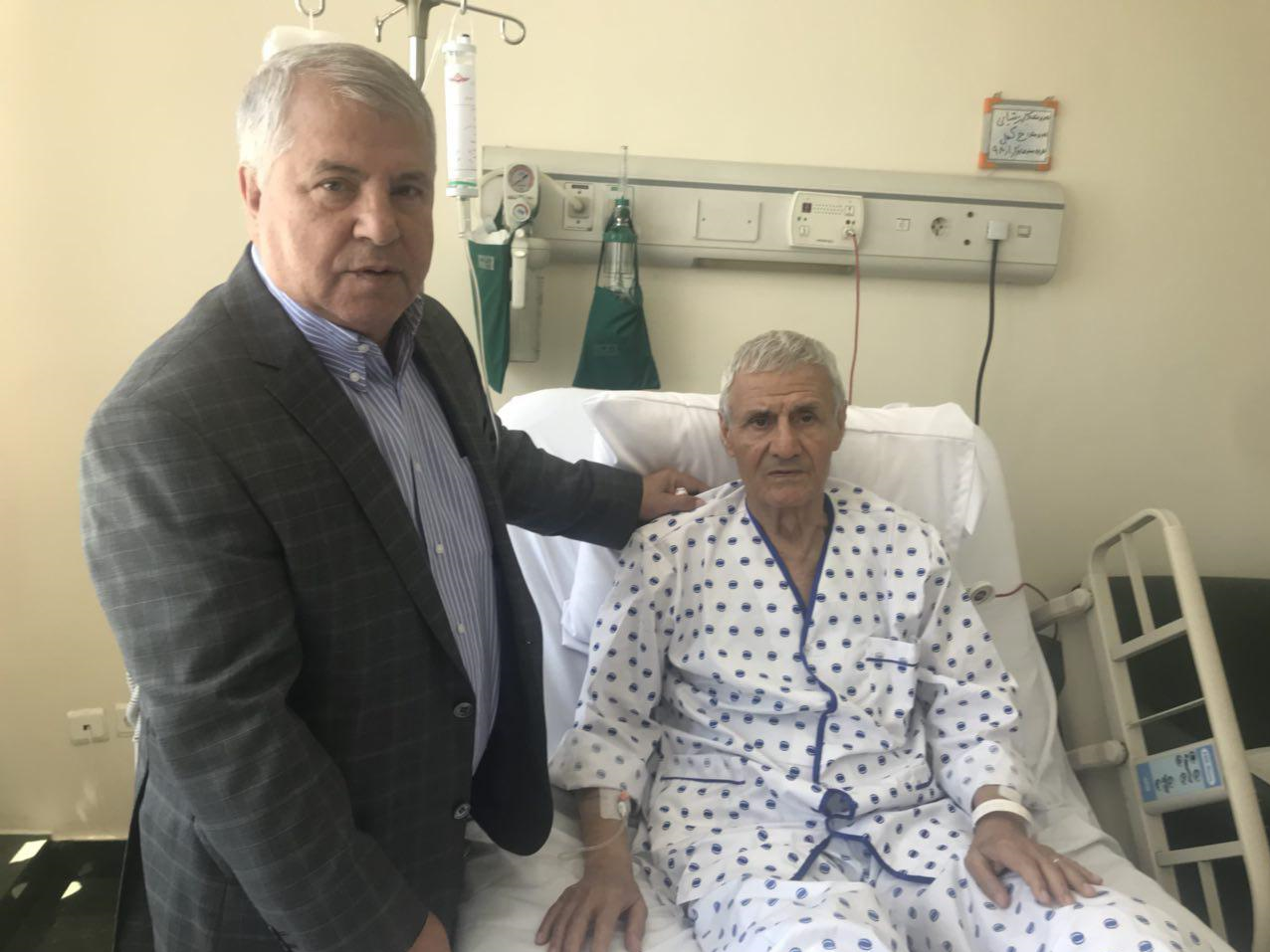 پروین به عیادت سرمربی اسبق تیمملی رفت/خوشحالی حبیبی از ملاقات سلطان
