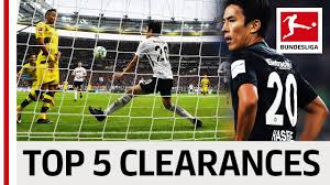 5 نجات دروازه از روی خط توسط هاسبه در بوندسلیگا