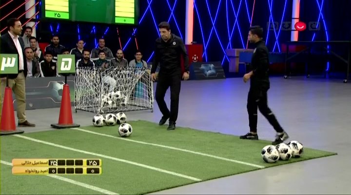 شوتبال: چالش کاشته امید روانخواه و اسماعیل حلالی