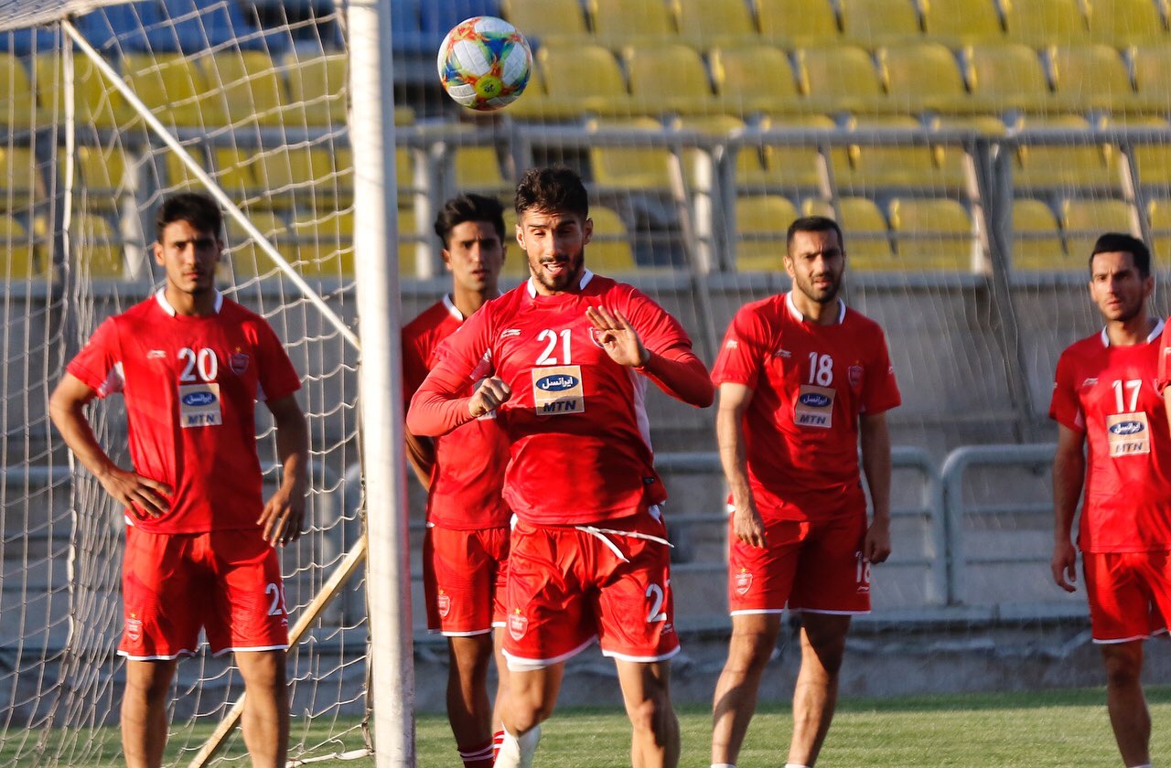 دو روز استراحت و شش روز تمرین برای پرسپولیس تا بازی با سپاهان