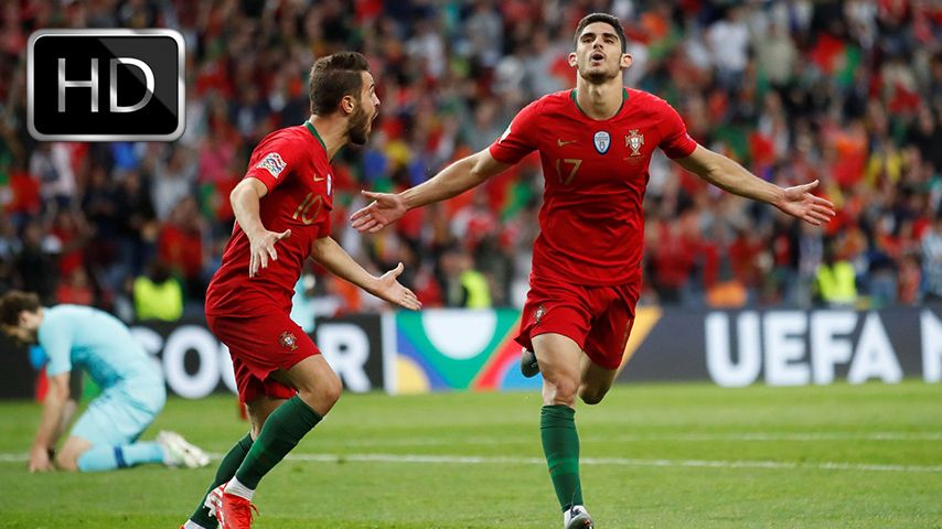 خلاصه بازی پرتغال 1-0 هلند (HD / فینال لیگ ملتهای اروپا)