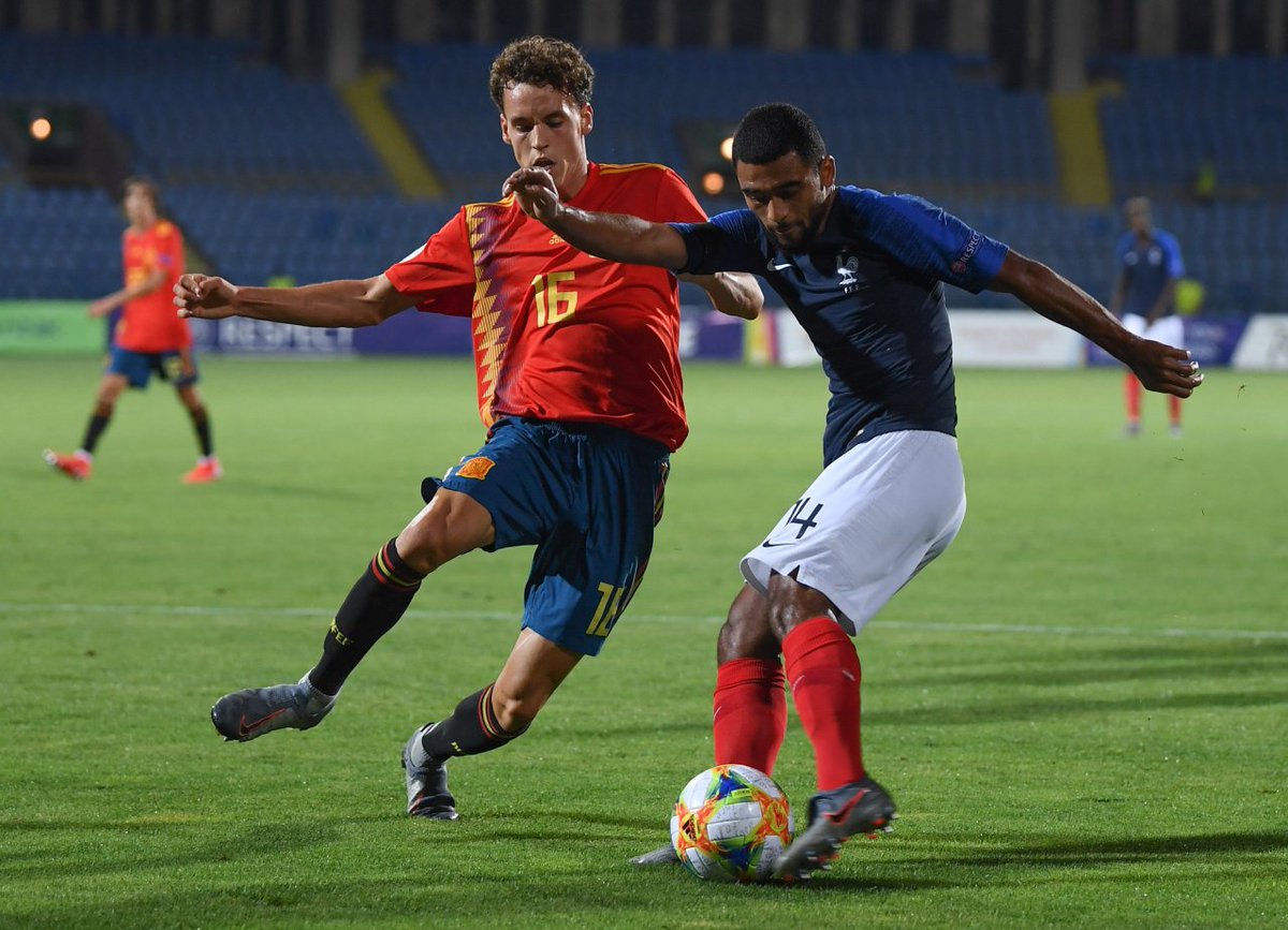 خلاصه بازی اسپانیا 0-0 فرانسه (پنالتی 4-3 / نیمه نهایی یورو زیر 19 سال)