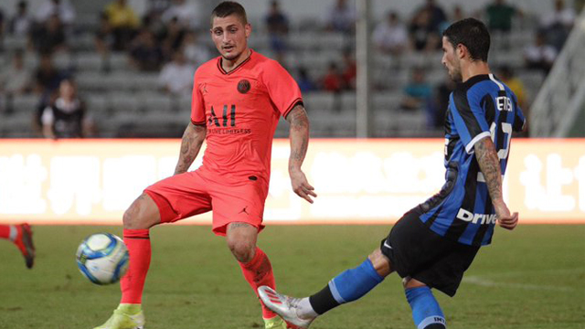 خلاصه بازی پاری سن ژرمن 1 - 1 اینتر (پنالتی 5-6)