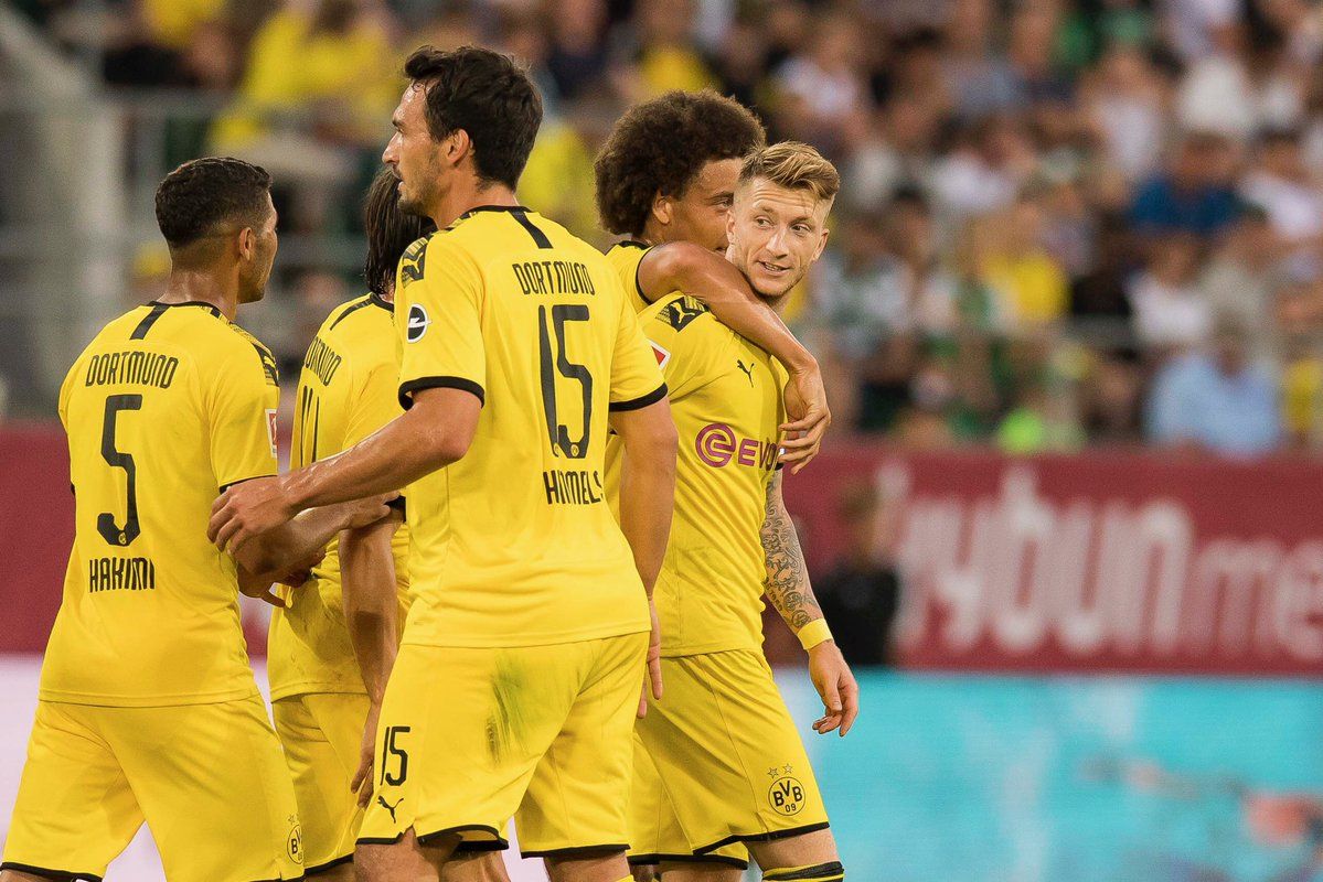 خلاصه بازی دورتموند 4-1 سنت گالن