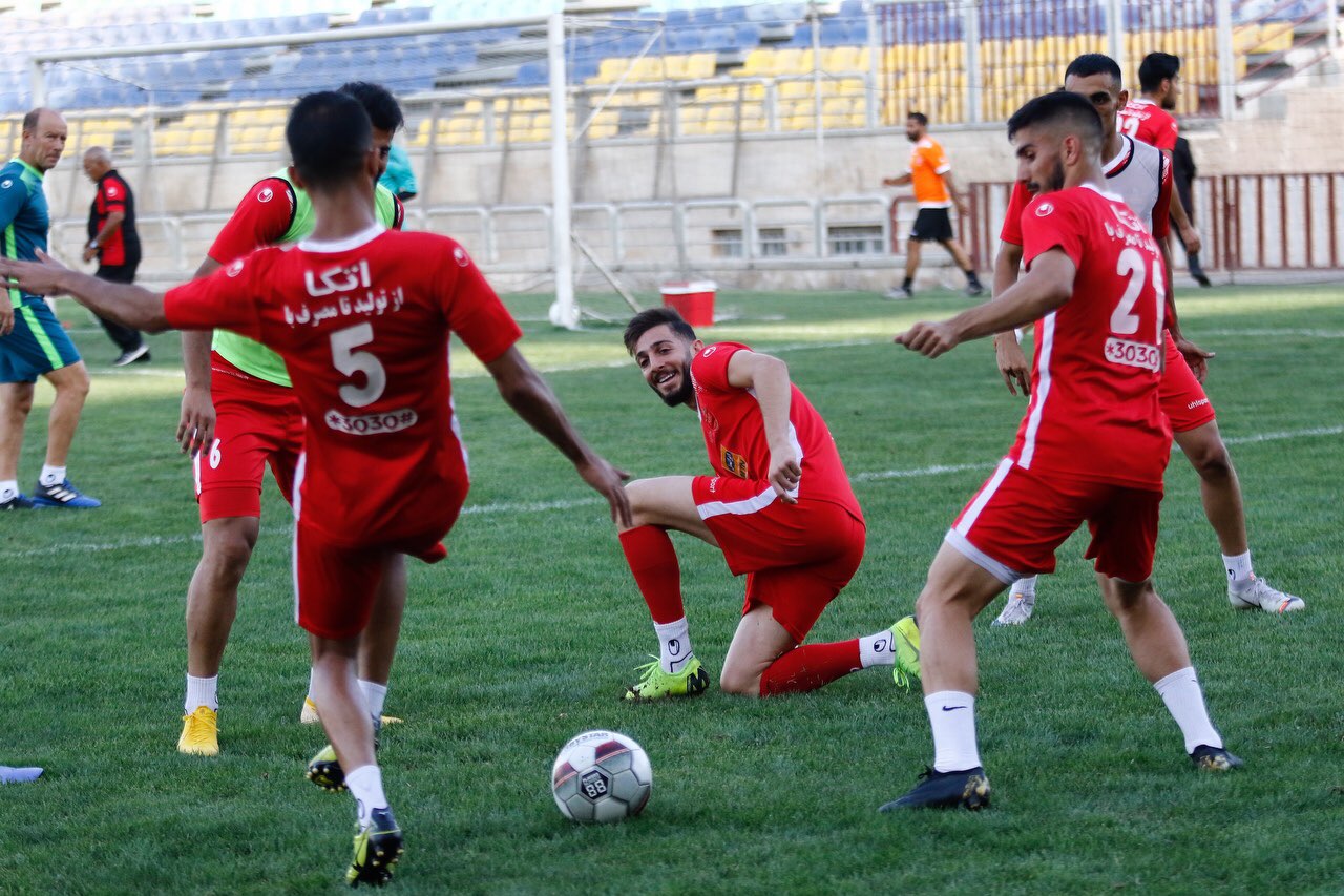گزارش تمرین پرسپولیس/ محمد حسن انصاری‌فرد ناظر تمرین قرمزپوشان