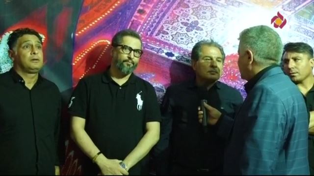 حواشی مراسم عزاداری امام حسین (ع) در منزل علی پروین