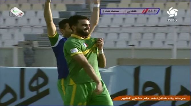 خلاصه بازی قشقایی شیراز 1-2 صنعت نفت آبادان (جام حذفی)