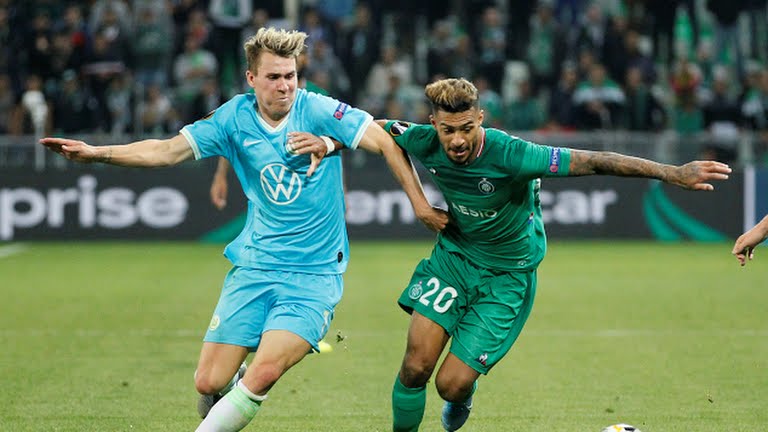خلاصه بازی سنت اتین 1-1 وولفسبورگ