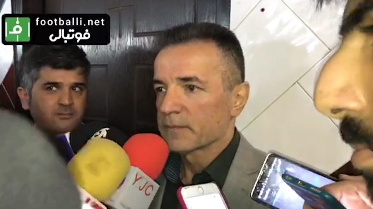 اختصاص/ صحبت های محمد حسن انصاری فرد پس از پایان بازی پرسپولیس - پیکان