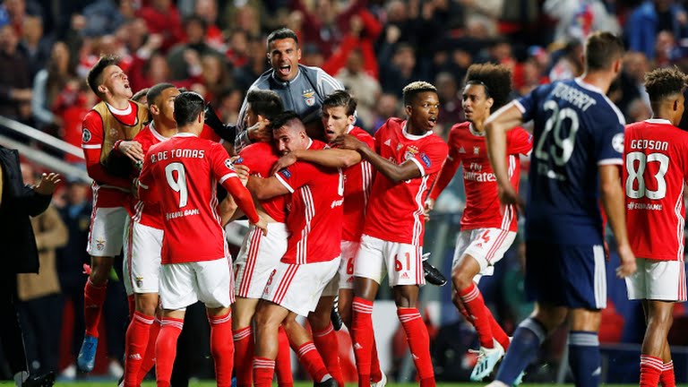خلاصه بازی بنفیکا 2-1 لیون