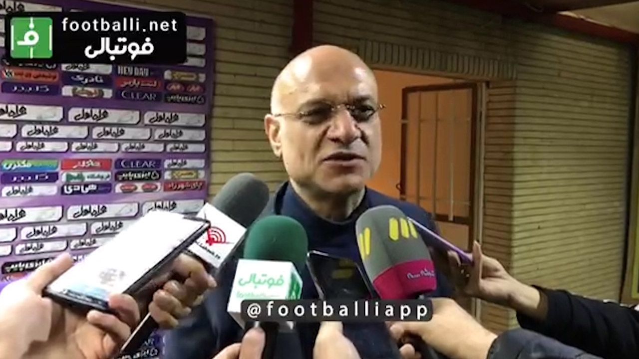 اختصاصی/صحبتهای امیر حسین فتحی پس از پایان بازی تراکتور - استقلال