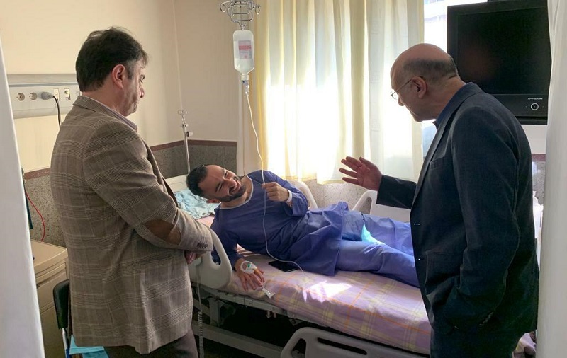 فتحی قبل از عمل به عیادت شجاعیان رفت