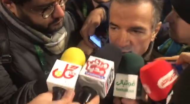 اختصاصی/ صحبتهای محمد حسن انصاری فرد مدیرعامل باشگاه پرسپولیس پس از پایان بازی پرسپولیس - نفت آبادان