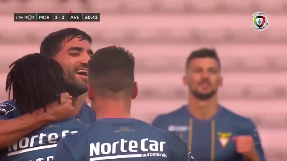 گل دوم آوس به موریرنسه توسط مهرداد محمدی از روی نقطه پنالتی