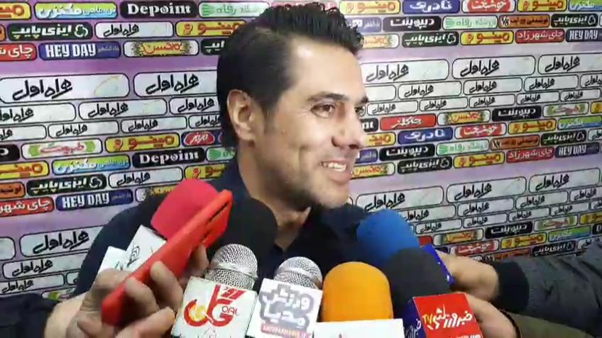 اختصاصی/ صحبت های افشین پیروانی بعد از بازی با سایپا