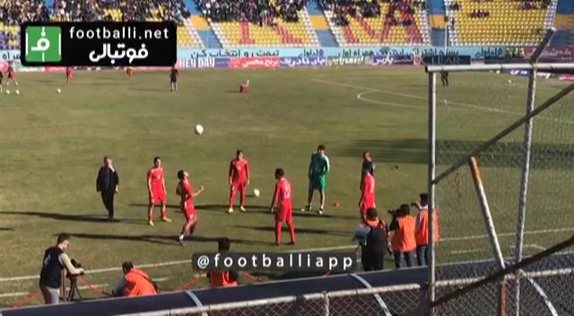 اختصاصی/ بيرانوند بعد از اينكه با رادوشوويچ گرم نكرد با بازيكنان ذخيره تمرین کرد