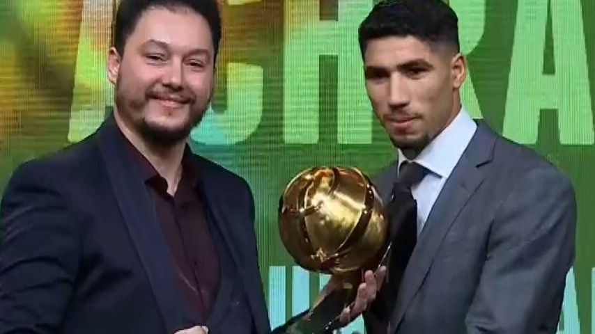 گلوب ساکر 2019: اشرف حکیمی بازیکن جوان عرب سال