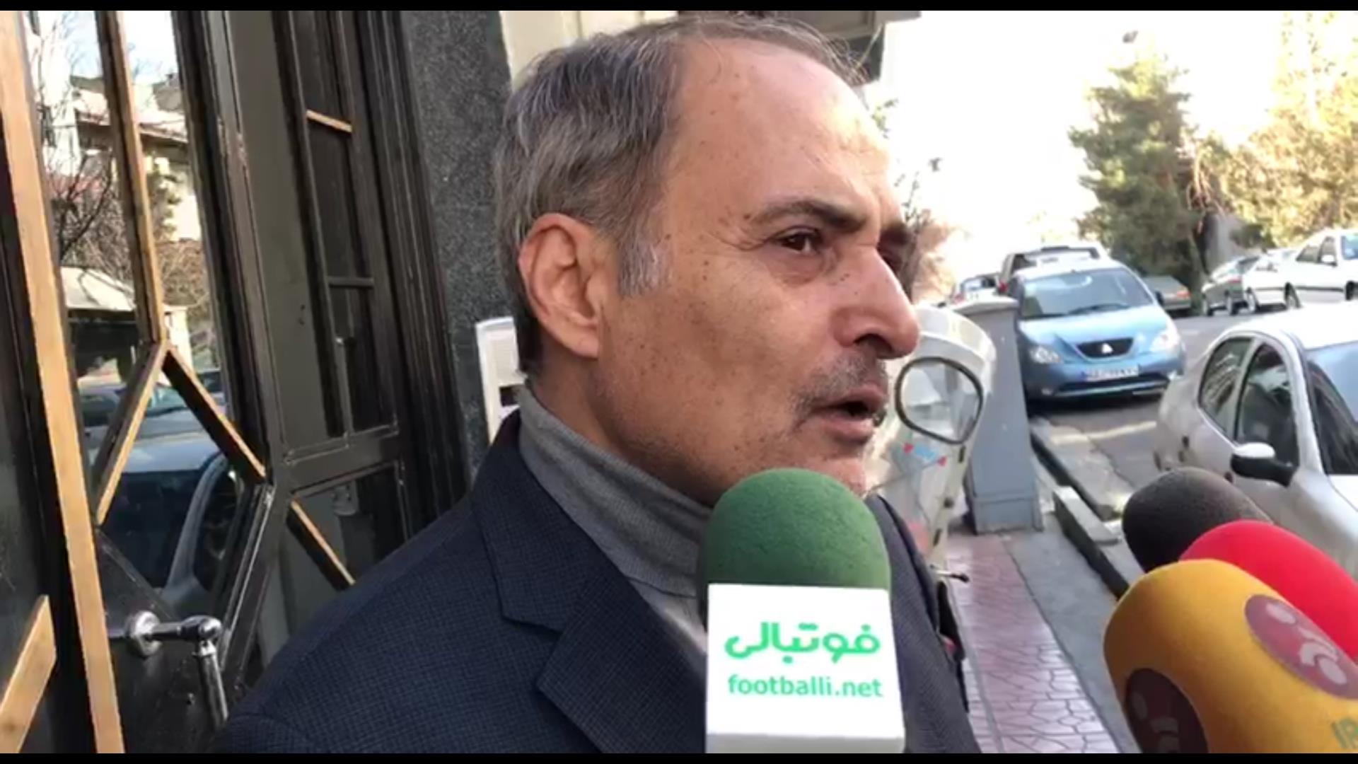 اختصاصی/ صحبتهای محمود اسلامیان پیش از جلسه هیات رییسه با موضوع استعفای مهدی تاج