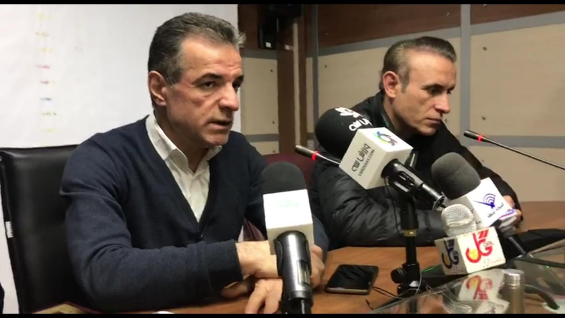 اختصاصی/ کنفرانس خبری یحیی گل محمدی و محمد حسن انصاری فرد