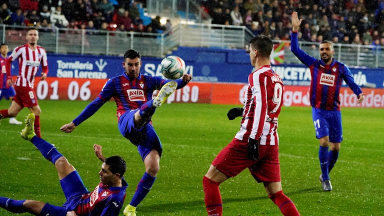خلاصه بازی ایبار 2-0 اتلتیکو مادرید