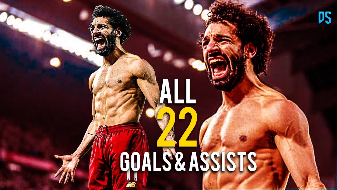 22 گل و پاس گل محمد صلاح در فصل 2019-2020