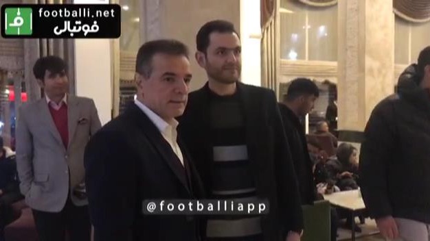 اختصاصی/ حضور محمدحسن انصاری فرد در اردوی پرسپولیس شب قبل از دربی