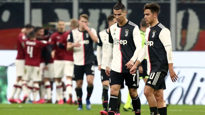 خلاصه بازی میلان 1-1 یوونتوس