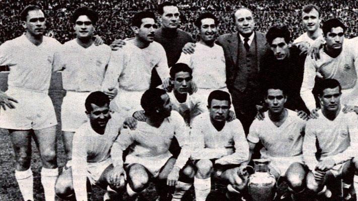 فینال چهارمین دوره لیگ قهرمانان اروپا 1958: رئال مادرید ۲-۰ استاد رمس