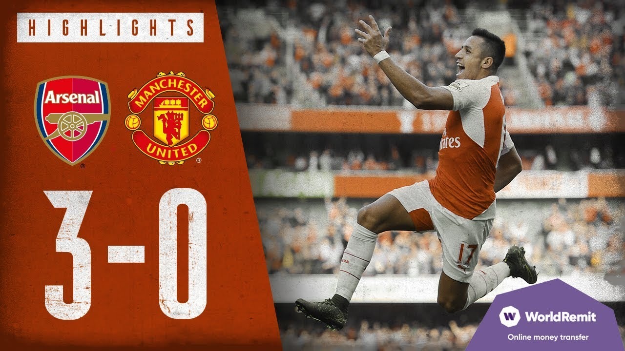 بازی کلاسیک/ آرسنال 3-0 منچستر یونایتد - دبل الکسیس سانچز (سال 2015)